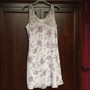 Express purple floral dress 13/14